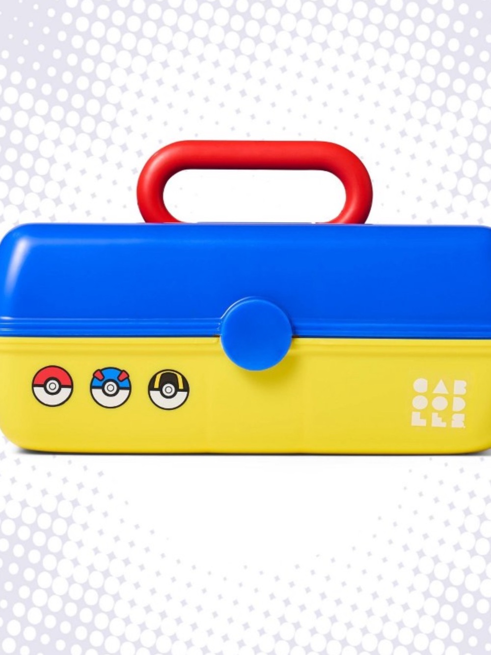 Caboodles Case Blue Yellow - Pokémon x Target Exclusive Limited Edition - New!
